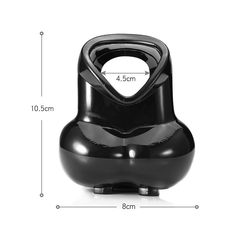 Soft Silicone Testicle Pouch - BallbustingToys.com