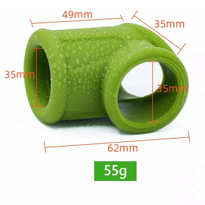 Three Hole Penis and Testicles Divider - BallbustingToys.com