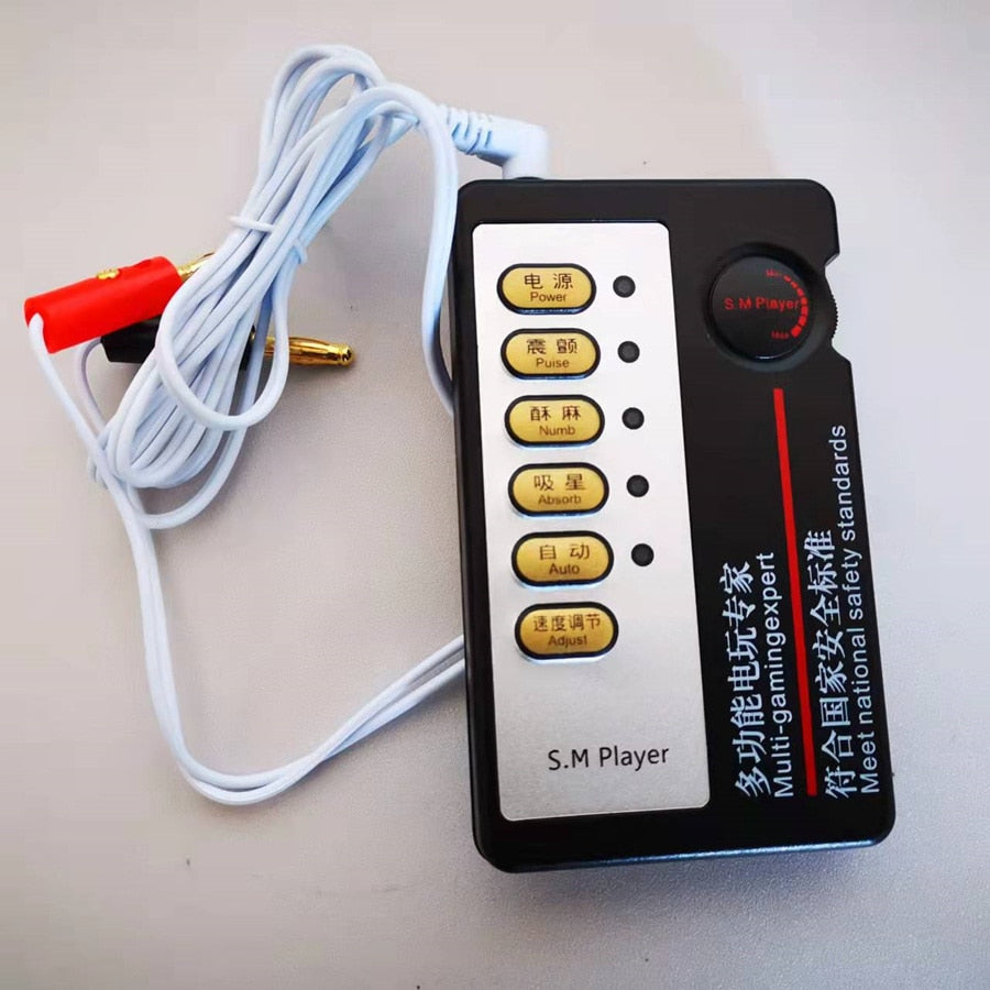 Electro Shock Wooden Testicle Humbler Restraint - BallbustingToys.com