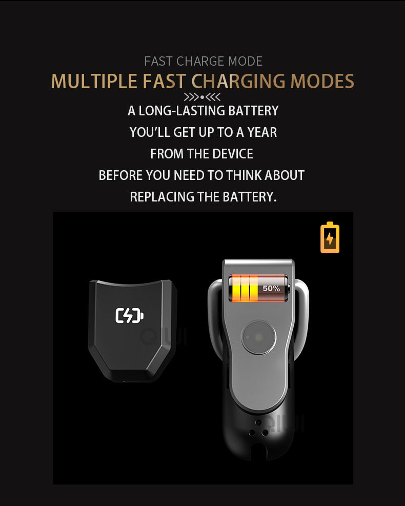 QIUI Cellmate 2 App Controlled Male Chastity Device with Electric Shock - BallbustingToys.com