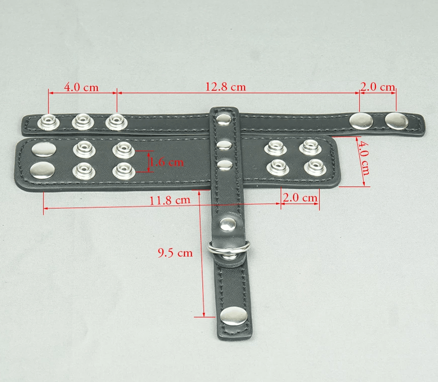 Kinky Bondage Cage with Testicle Divider
