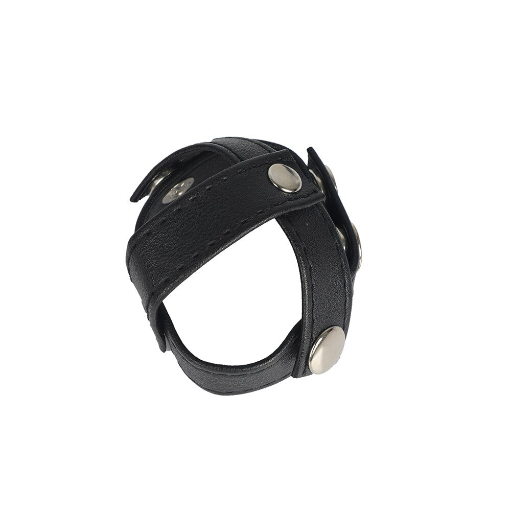 Faux Leather Scrotum Divider