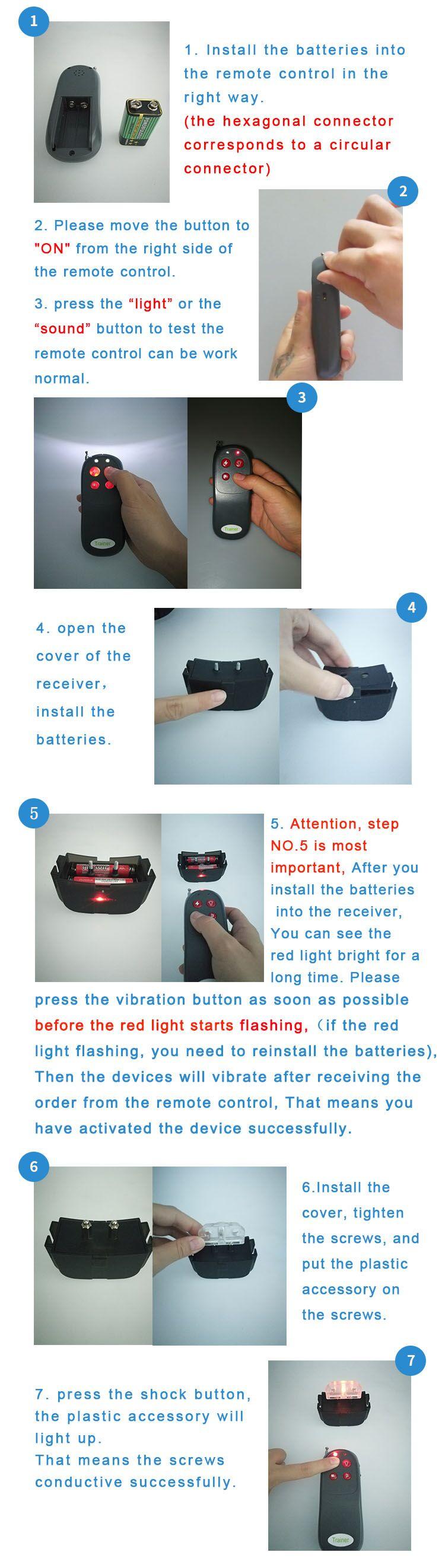 Remote Cock and Balls CBT Shock Collar