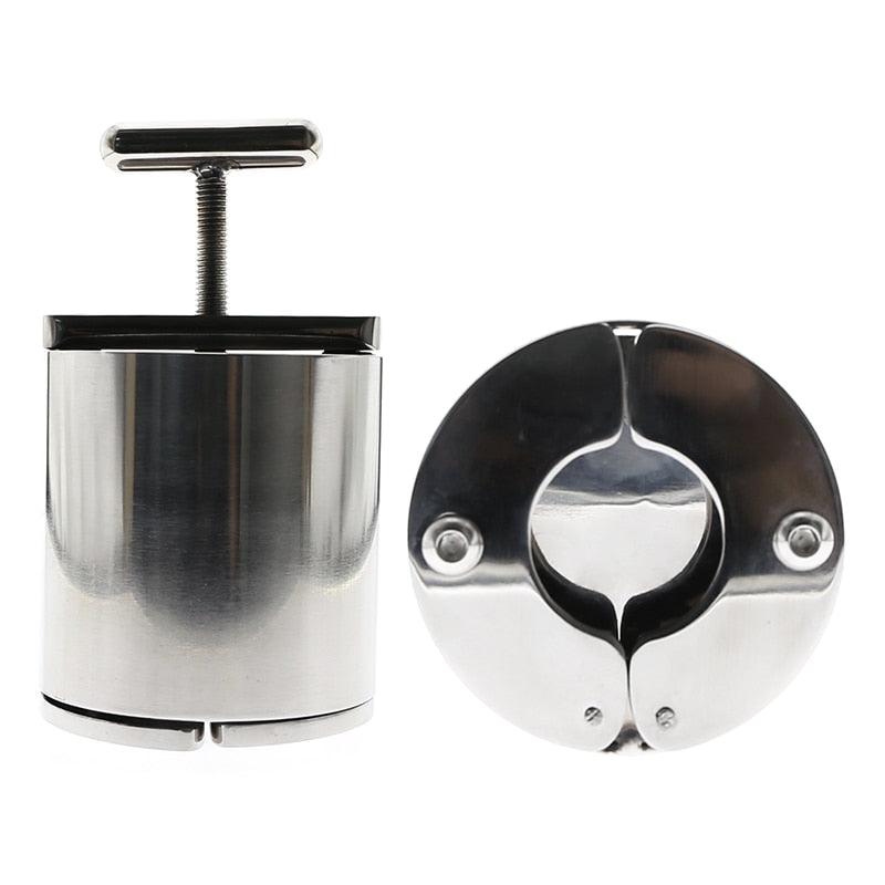 Stainless Steel Screw Chamber Ball Crusher