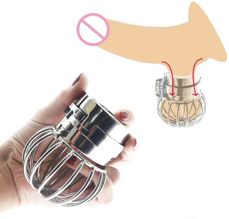 Stainless Steel Heavy Dome Testicle Stretcher Cage –