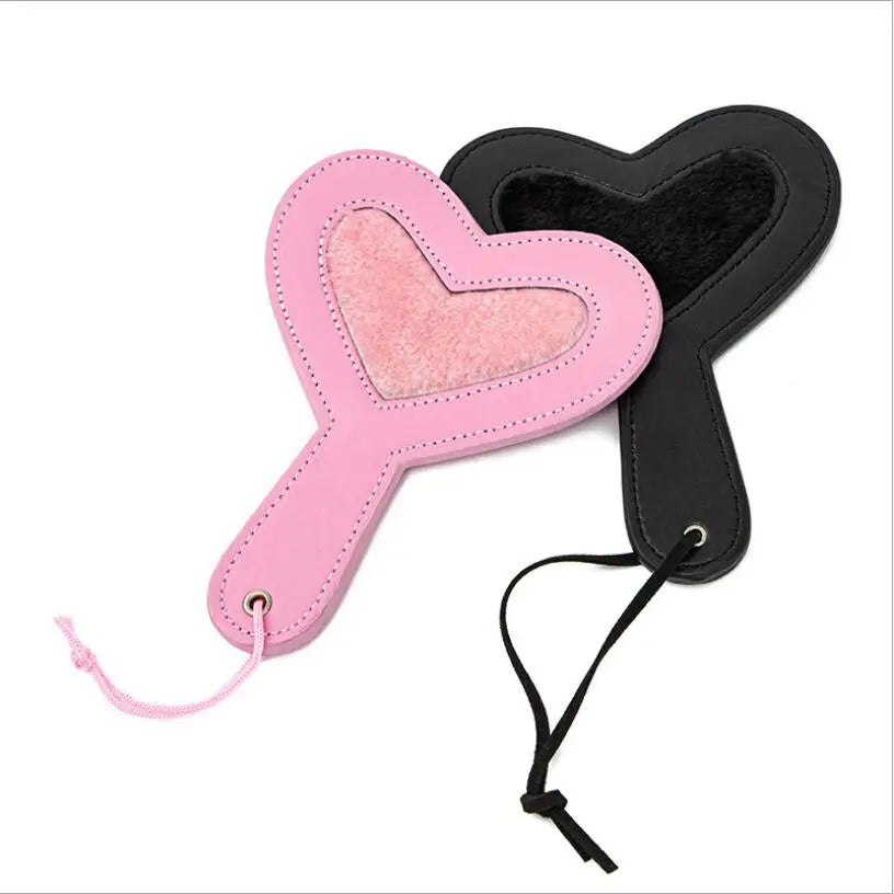 Fun Heart Shaped BDSM Sensation Play Paddle