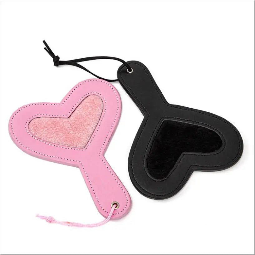 Fun Heart Shaped BDSM Sensation Play Paddle