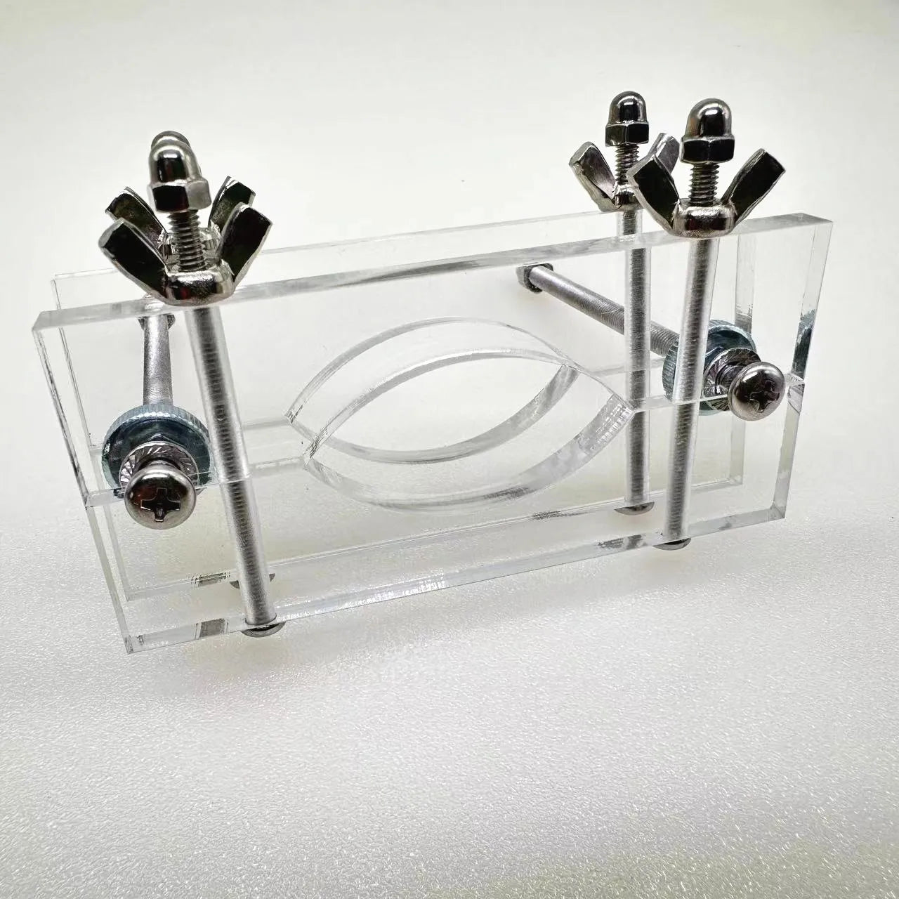 Clear Acrylic Cock & Ball Stretching Device