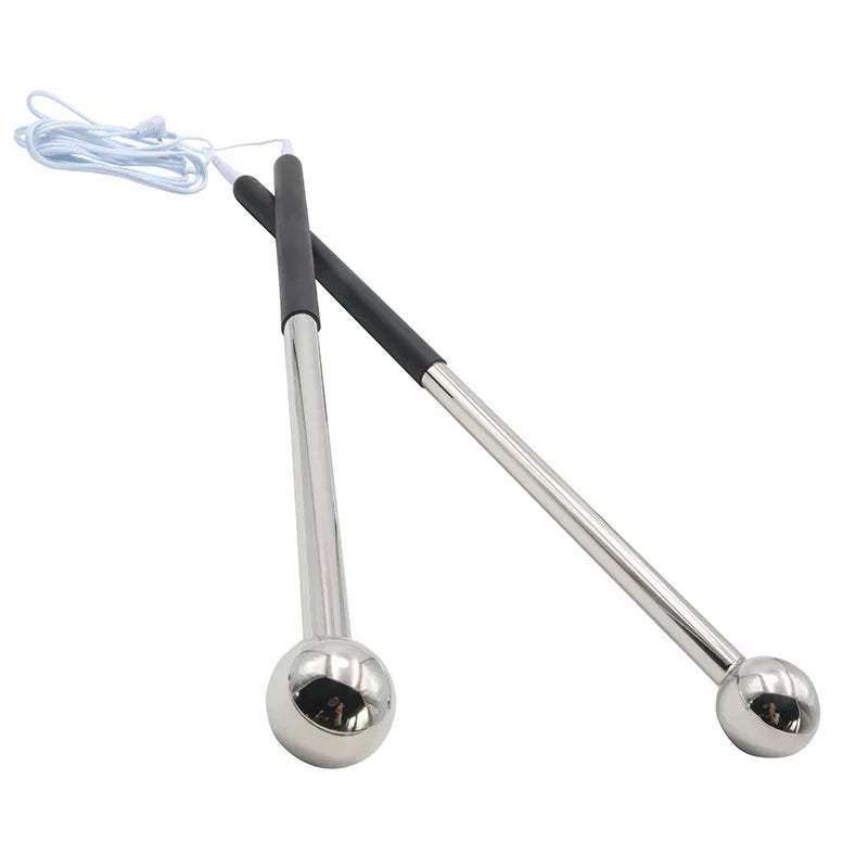 Electric Shock E-Stim Stainless Steel Massage Sticks