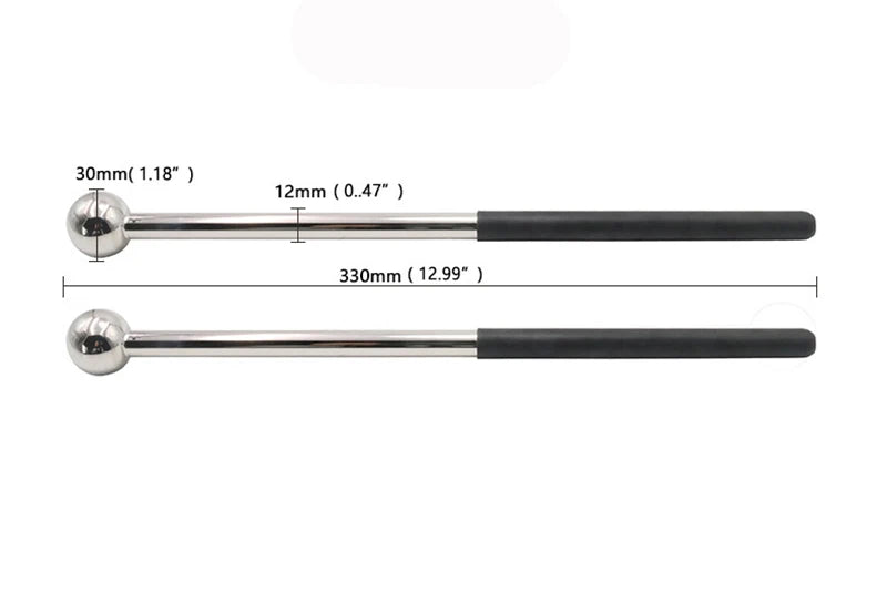 Electric Shock E-Stim Stainless Steel Massage Sticks
