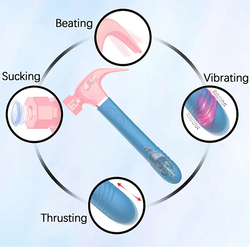Hammer Vibrator Couples Sex Tool BallbustingToys.com Hammer Vibrator Couples Sex Tool BallbustingToys.com