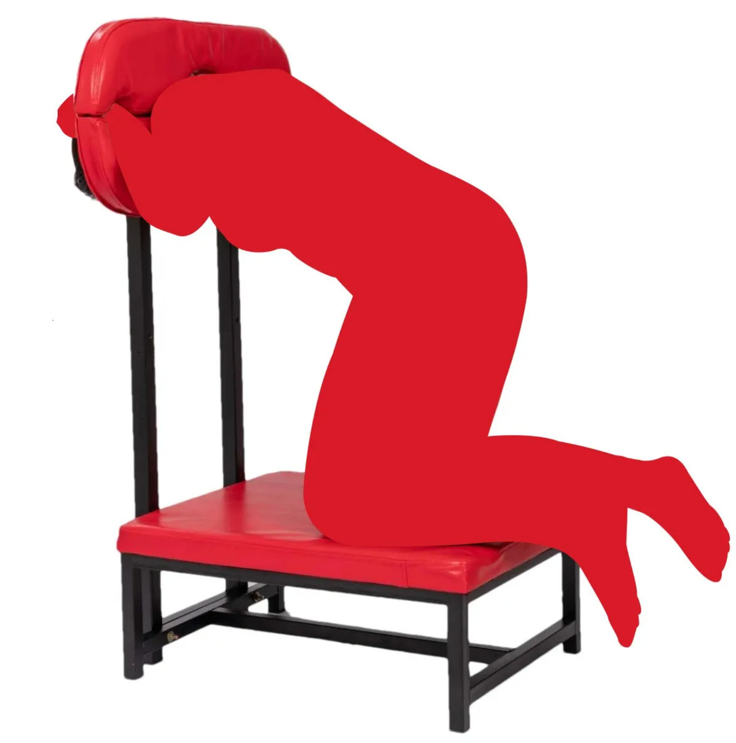 Padded Adjustable Kneeling BDSM Bondage Restraint Stocks