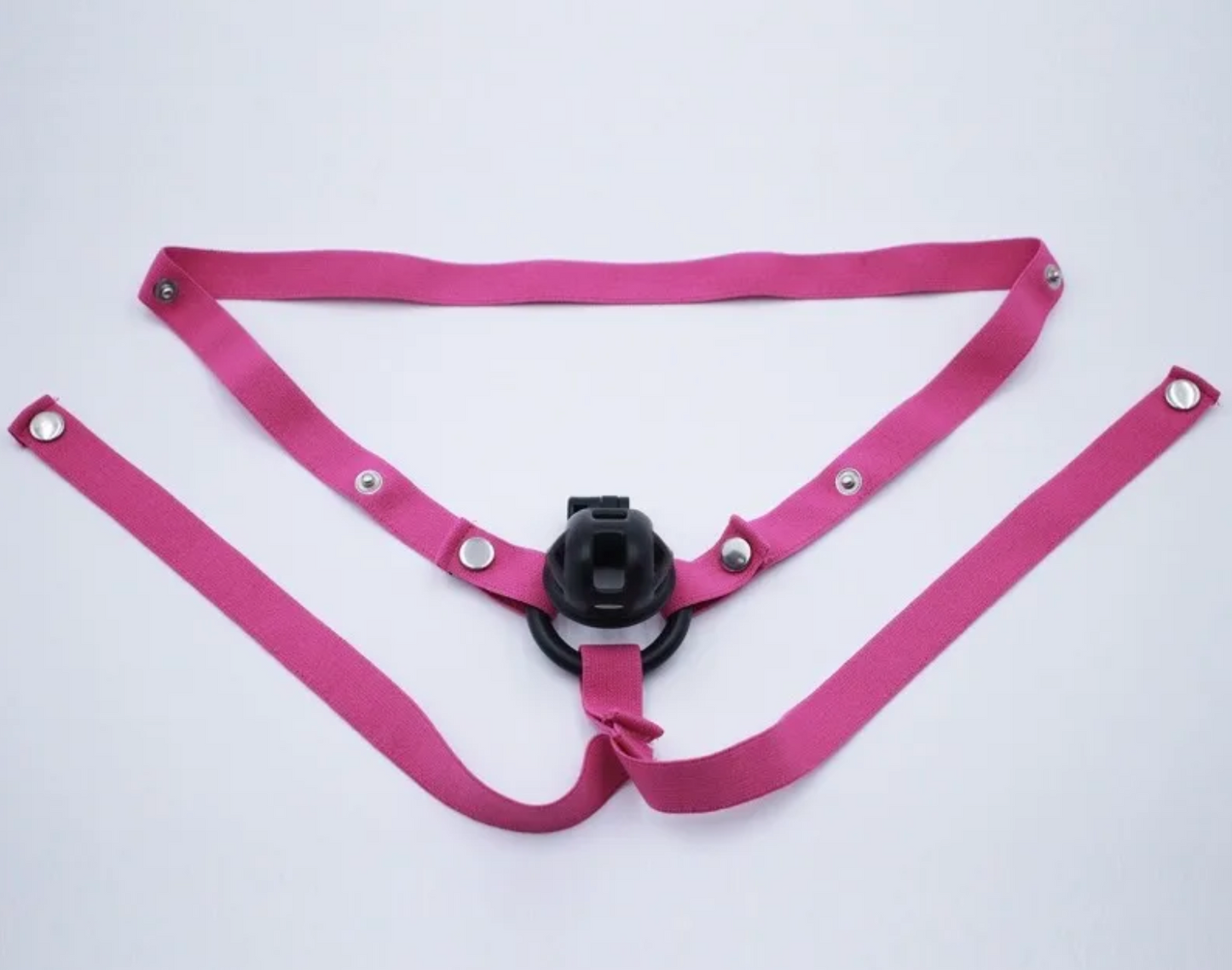 Adjustable Elastic Wearable Male Chastity Belt Band