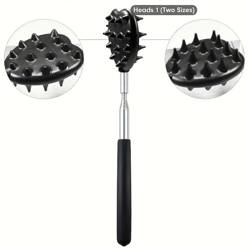Extendable Spiked Impact Play Hitting BDSM Toy