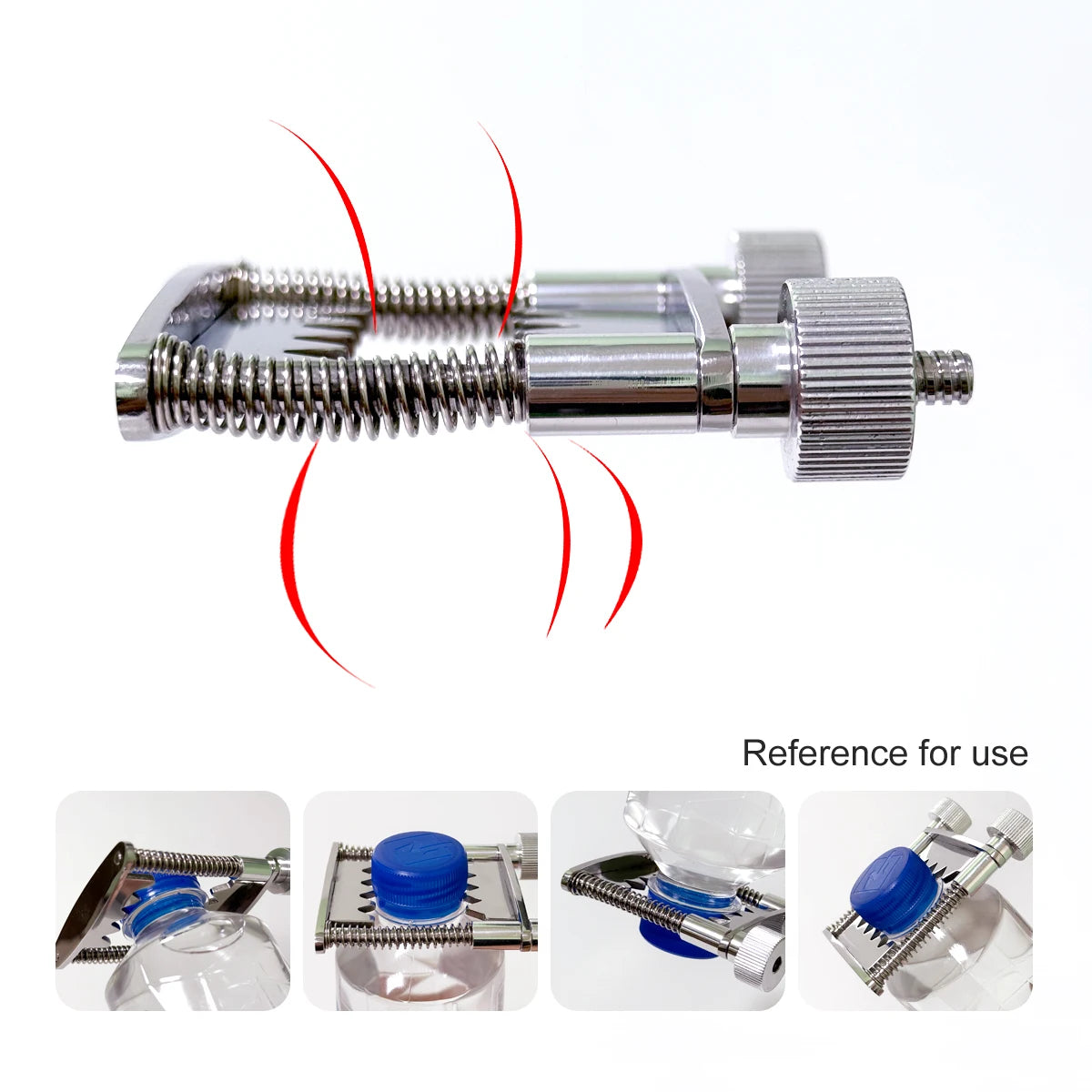 Adjustable Metal Testicle Crushing Guillotine Clip