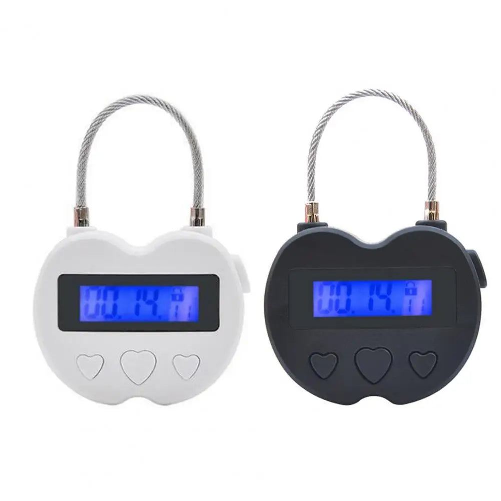 Cute Rechargeable Electronic Heart Shaped Lock