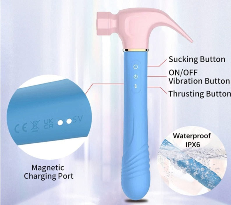 Hammer Vibrator Couples Sex Tool BallbustingToys.com Hammer Vibrator Couples Sex Tool BallbustingToys.com