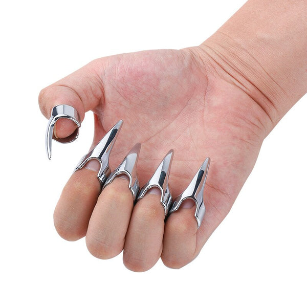 x5 Stainless Steel Finger Claws - BallbustingToys.com