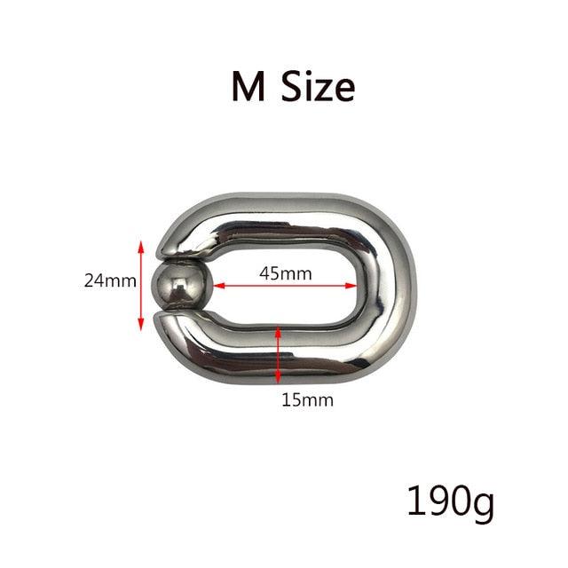 Weighted Stainless Steel Lockable Testicle Stretcher