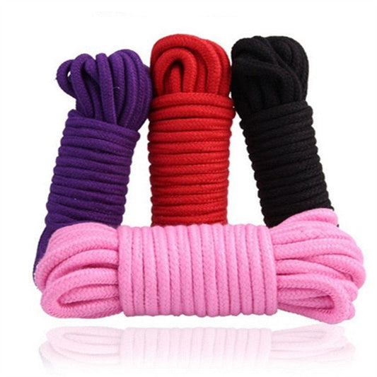 Colourful Cotton Bondage Rope 5m/10m