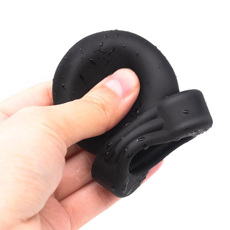 Remote Electroplay Toy for Testicle and Cock Torture