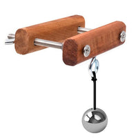 Wooden Testicle Crusher Vice (+ optional weighted ball)