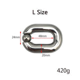 Heavy Duty Stainless Steel Weighted Testicle Clamp