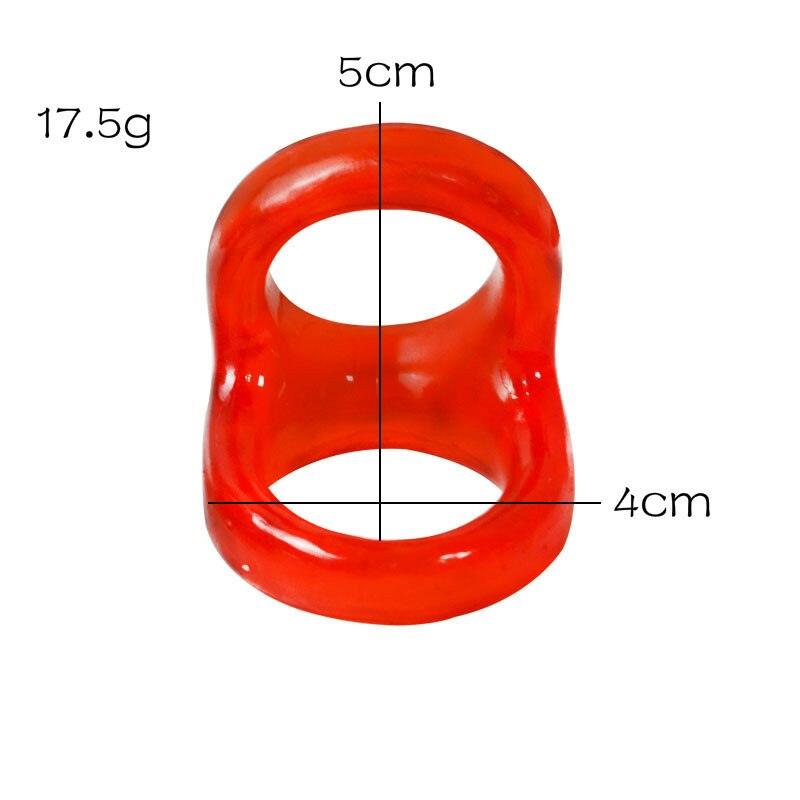 Silicone Cock and Ball Ring