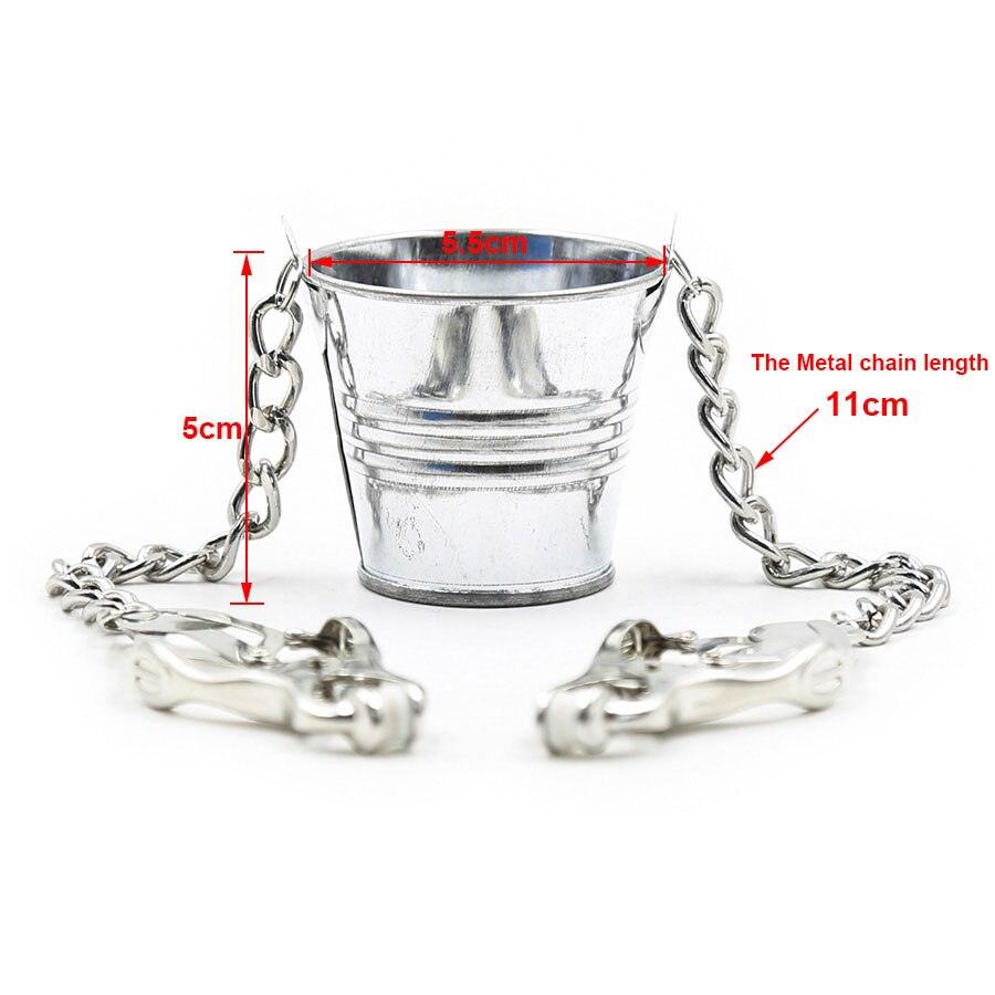 Stainless Steel Scrotum Clamps with Bucket