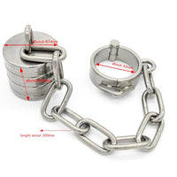 Weighted Stainless Steel Lockable Testicle Stretcher